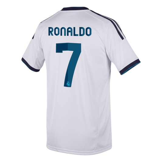 Retro RONALDO #7 2012/13 Mens Real Madrid Home Jersey