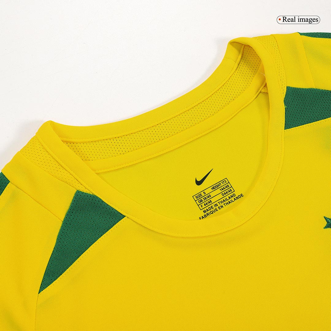 Retro CAFU #2 2002/03 Mens Brazil Home Jersey