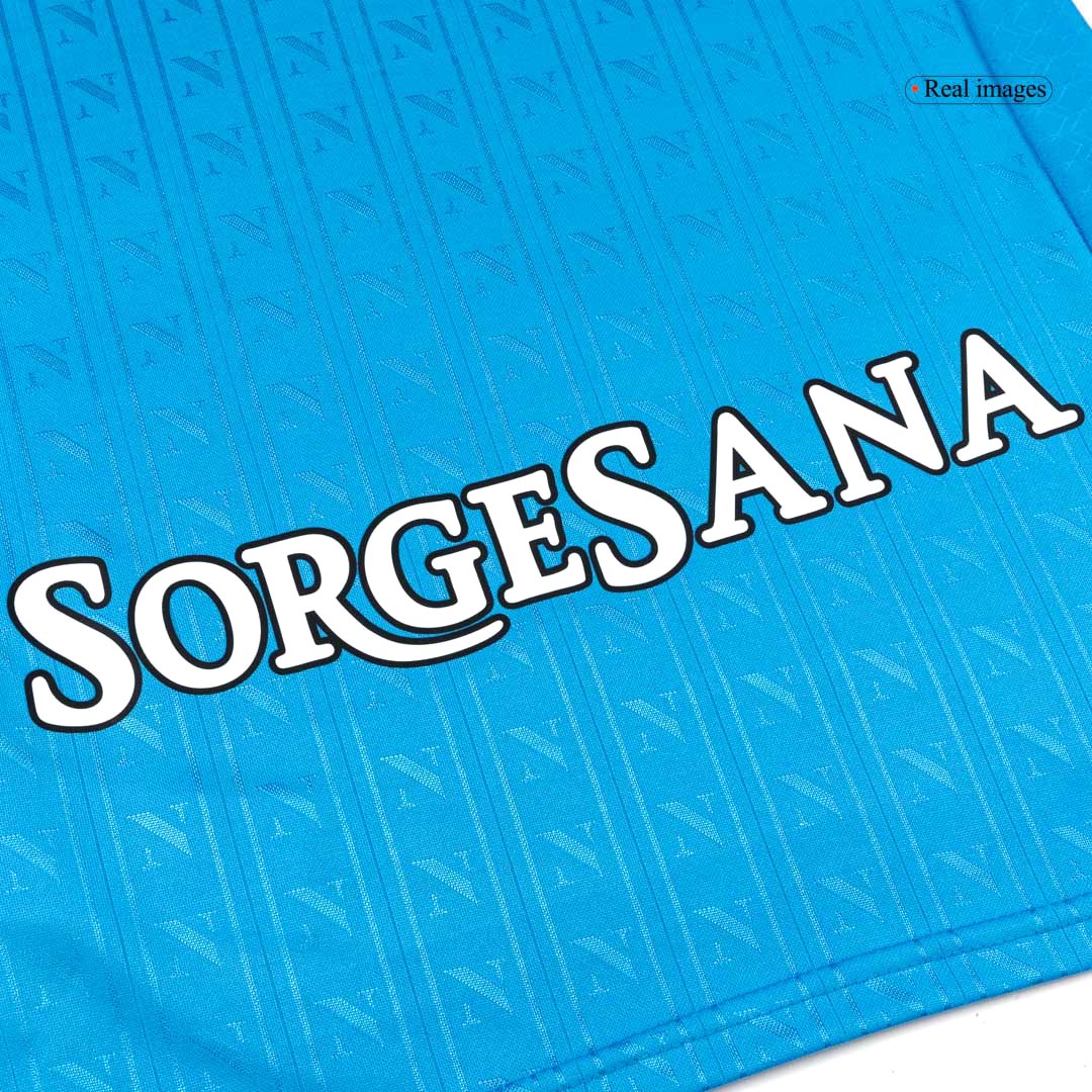 Mens Napoli Home Jersey 2025/26 - Player Version (Slim Fit)
