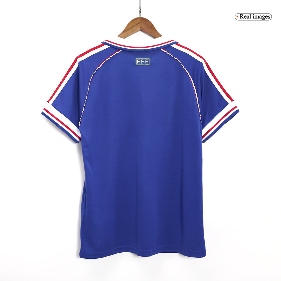 Retro 1998 Mens France World Cup Home Jersey
