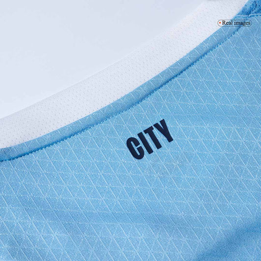 RODRIGO #16 Mens Manchester City Home Jersey 2025/26 - Player Version (Slim Fit)