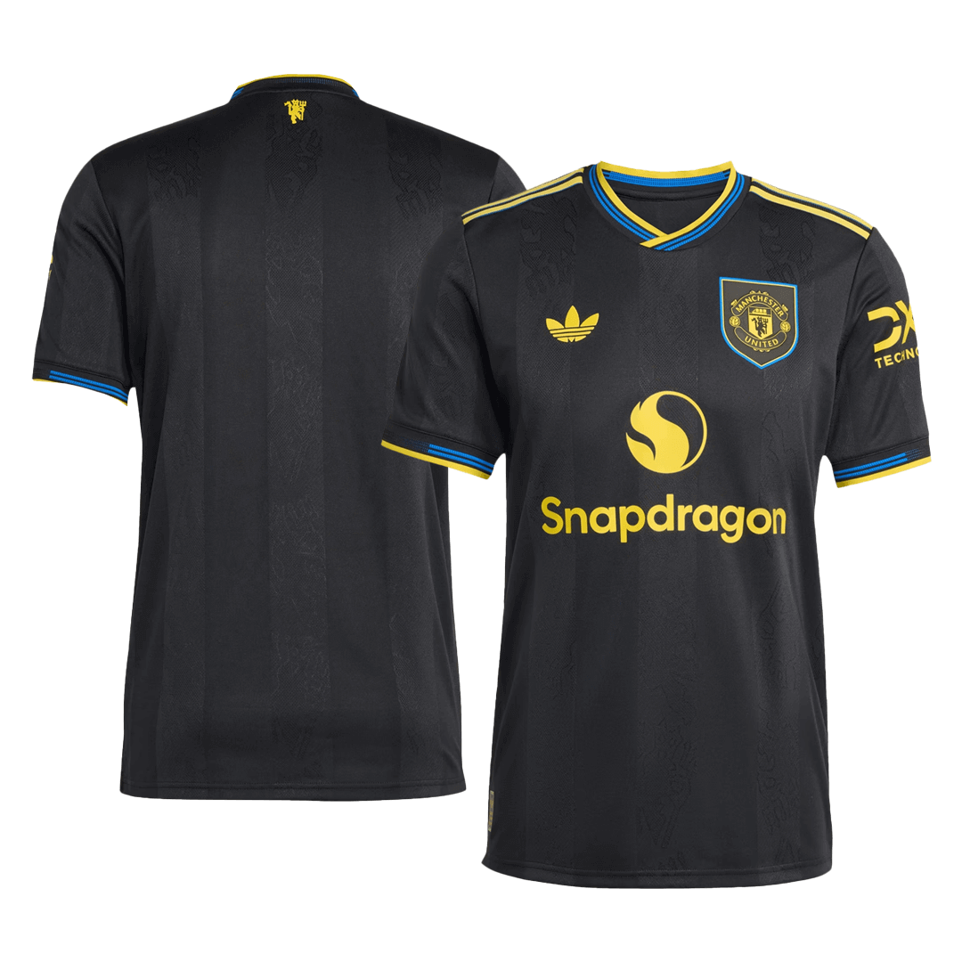 Mens Manchester United Third Jersey 2025/26 - Player Version (Slim Fit)