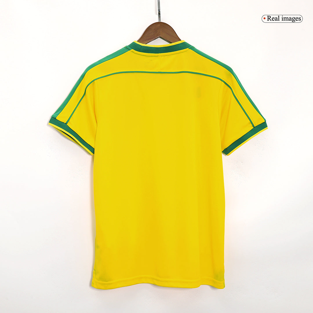 Retro 1998 Mens Brazil Home Jersey