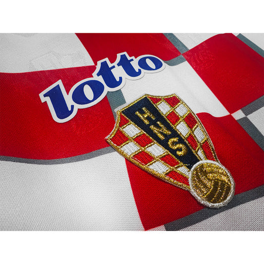 Retro 1998 Mens Croatia World Cup Home Jersey