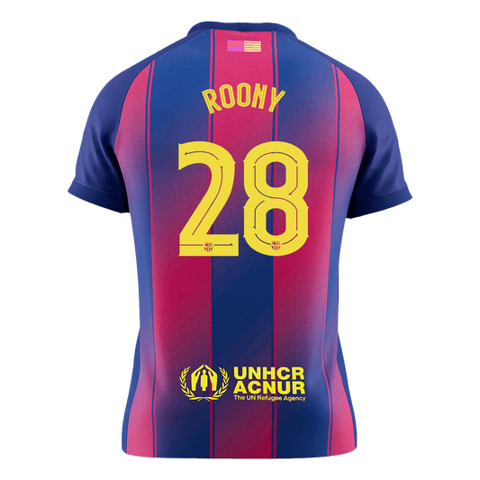 ROONY #28 Mens Barcelona Home Jersey 2025/26 - UCL