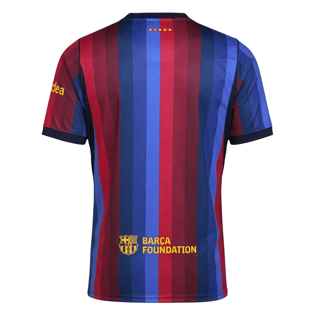 Mens Barcelona Home Jersey 2026/27 - Player Version (Slim Fit)