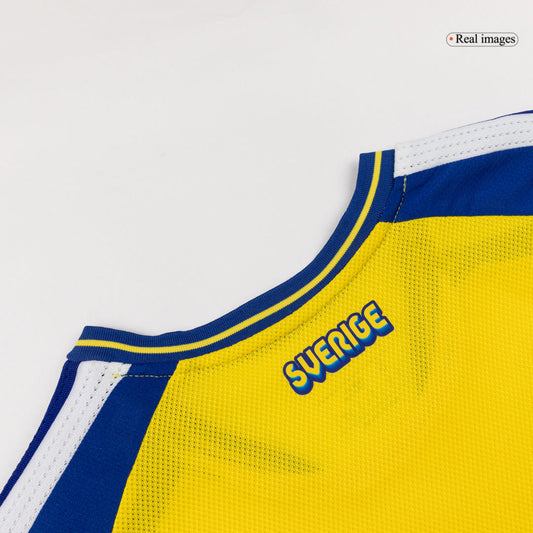 Mens Sweden World Cup Home Jersey 2026 - Player Version (Slim Fit)