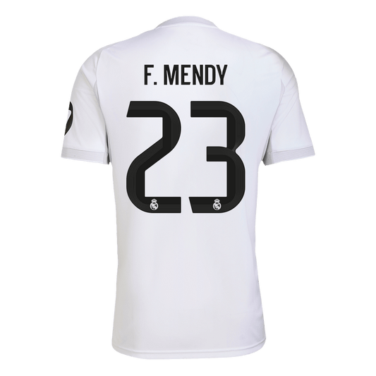 F.MENDY #23 Mens Real Madrid Home Jersey 2025/26