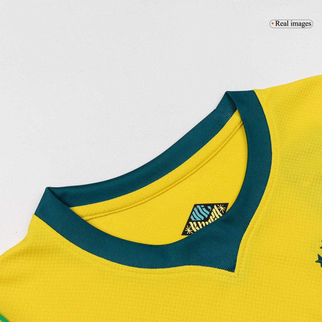 Kids Brazil World Cup Home Kit 2026