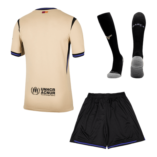 Men's Barcelona Away Full Kit 2025/26