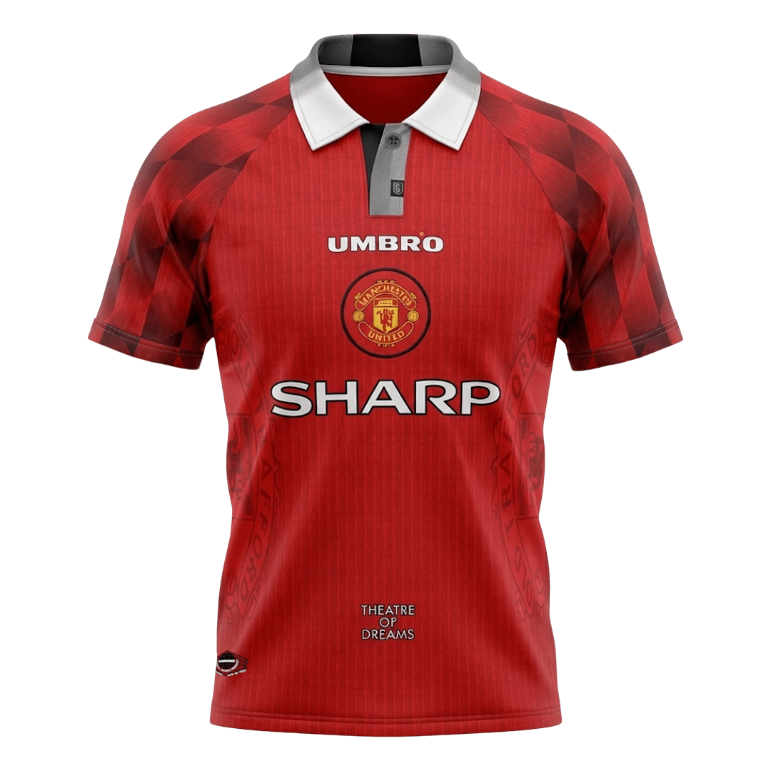 Retro 1996/97 Mens Manchester United Home Jersey