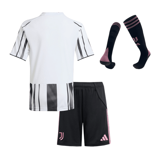 Kids Juventus Home Full Kit 2025/26