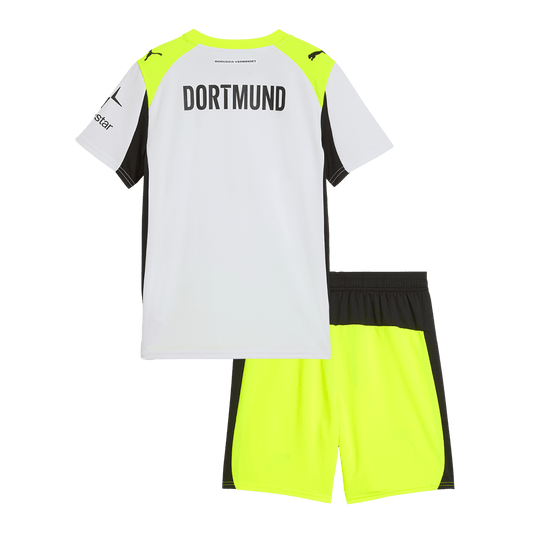 Kids Borussia Dortmund Away Kit 2025/26