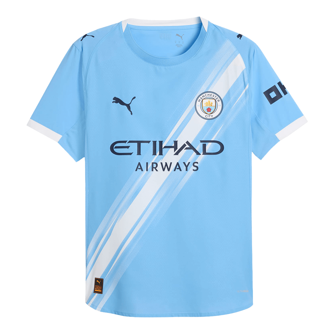 HAALAND #9 Mens Manchester City Home Jersey 2025/26 - Player Version (Slim Fit)