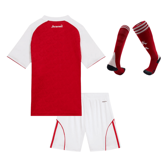 Kids Arsenal Home Full Kit 2025/26