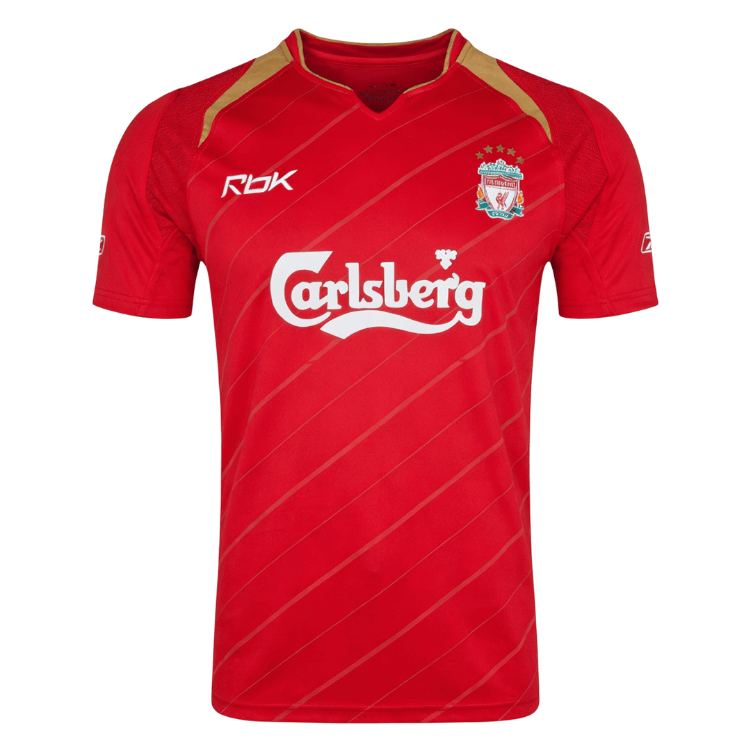 Retro 2005/06 Mens Liverpool Home Jersey
