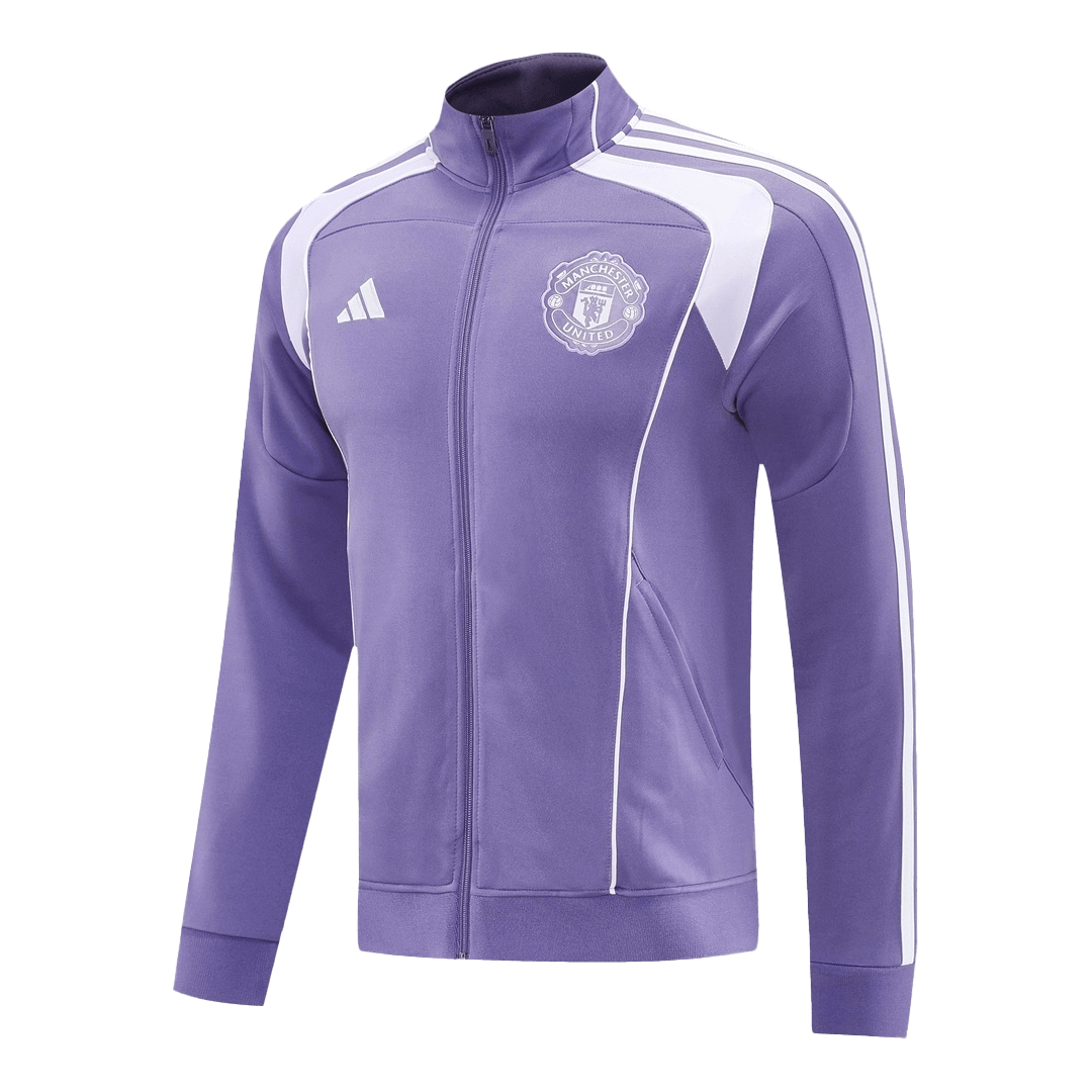 Manchester United 2025/26 Purple Training Jacket