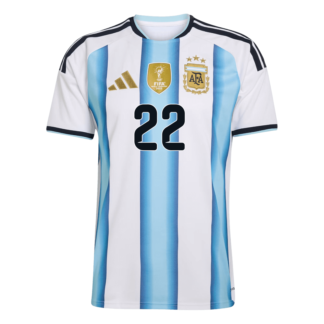 L.MARTÍNEZ #22 Mens Argentina World Cup Home Jersey 2026