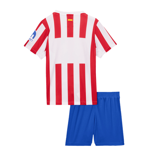 Kids Atletico Madrid Home Kit 2025/26