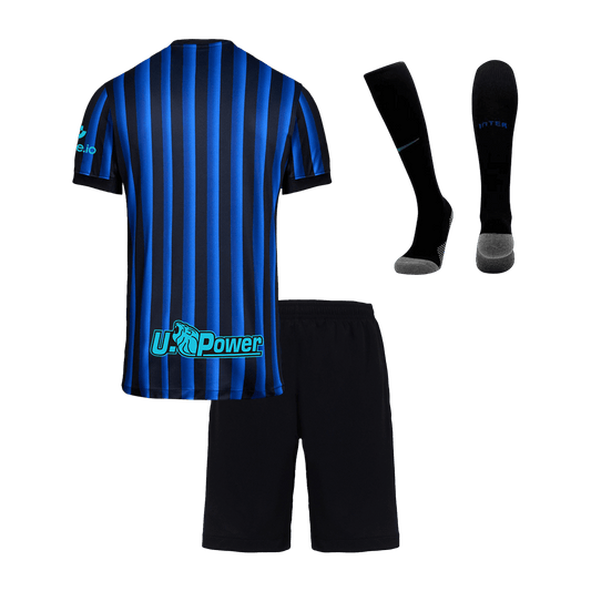 Kids Inter Milan Home Full Kit 2025/26