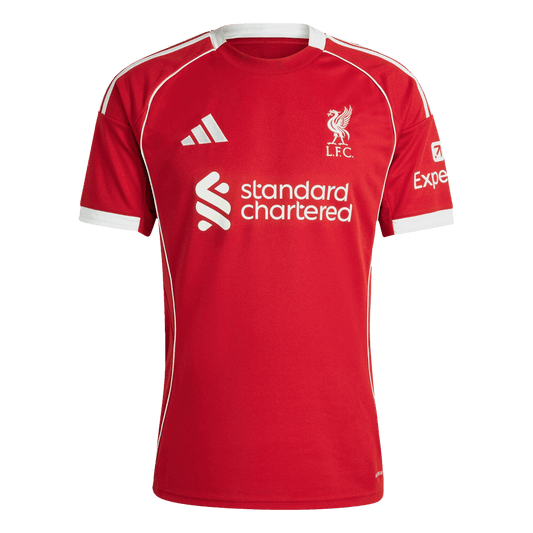 SZOBOSZLAI #8 Mens Liverpool Home Jersey 2025/26