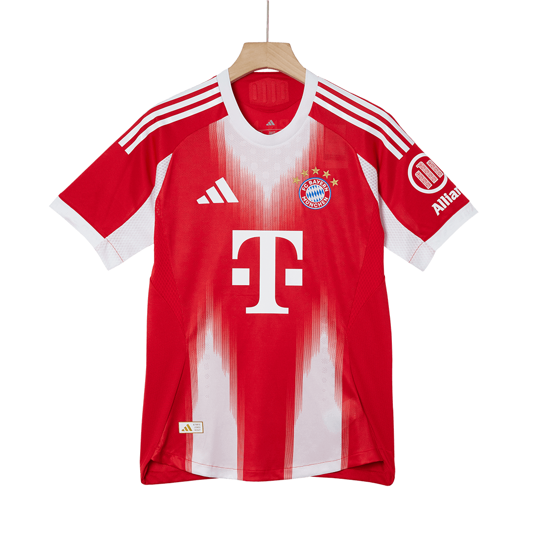 UPAMECANO #2 Mens Bayern Munich Home Jersey 2025/26 - Player Version (Slim Fit)