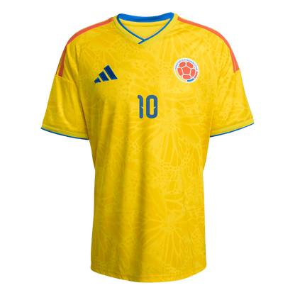 JAMES #10 Mens Colombia World Cup Home Jersey 2026