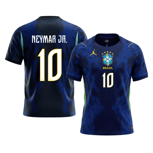 NEYMAR JR. #10 Mens Brazil World Cup Away Jersey 2026