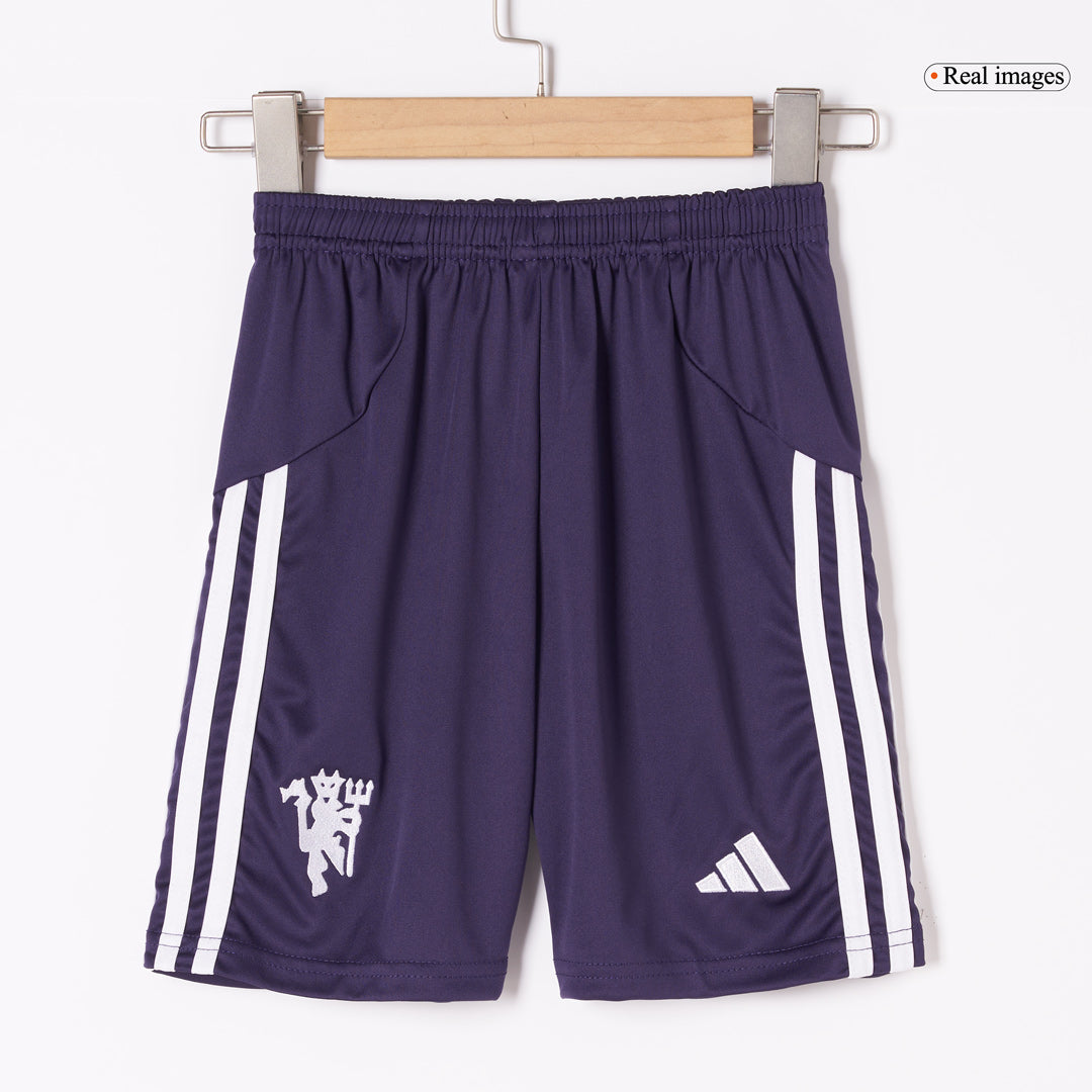 Kids Manchester United Away Kit 2025/26