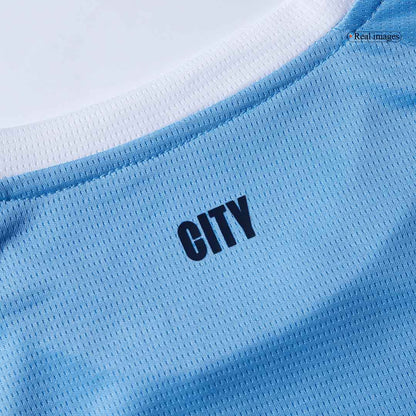 Kids Manchester City Home Full Kit 2025/26