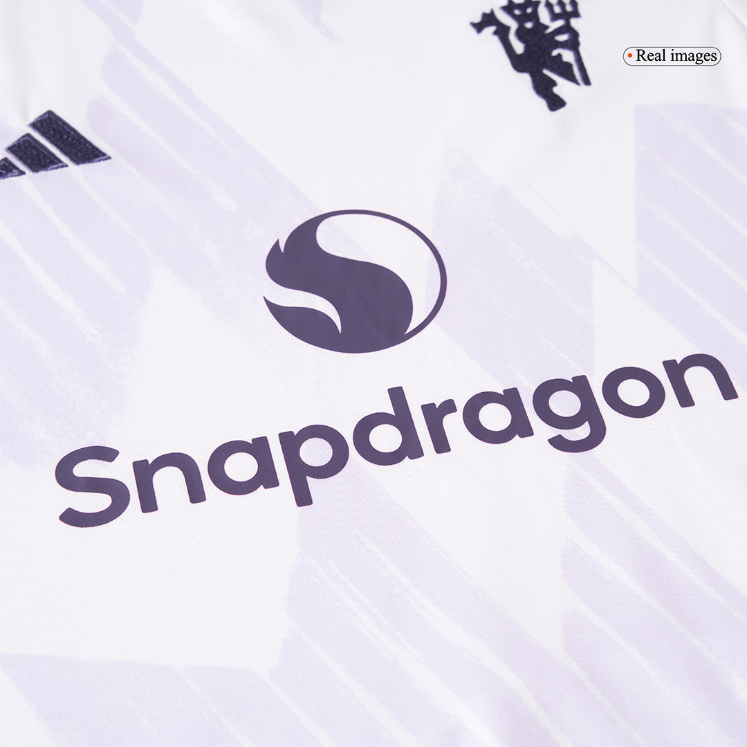 Kids Manchester United Away Full Kit 2025/26