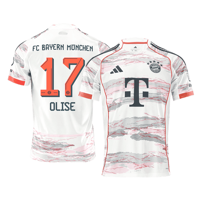 OLISE #17 Mens Bayern Munich Away Jersey 2025/26