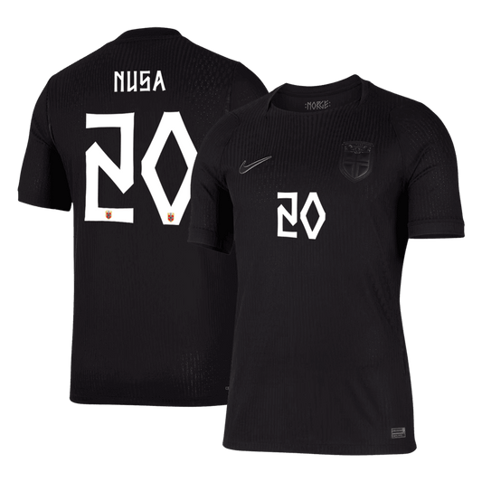 NUSA #20 Mens Norway World Cup Away Jersey 2026 - Player Version (Slim Fit)