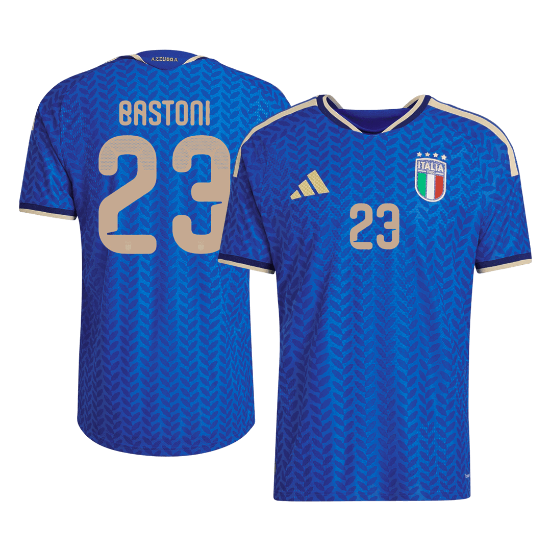 BASTONI #23 Mens Italy World Cup Home Jersey 2026 - Player Version (Slim Fit)