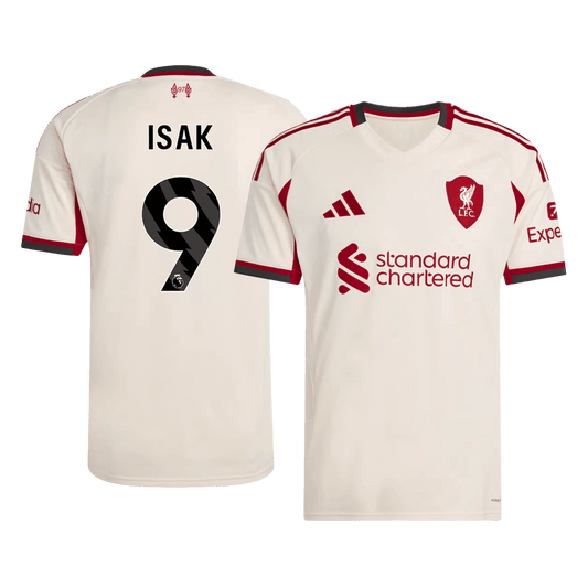 ISAK #9 Mens Liverpool Away Jersey 2025/26