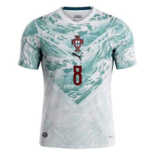 B.FERNANDES #8 Mens Portugal World Cup Away Jersey 2026
