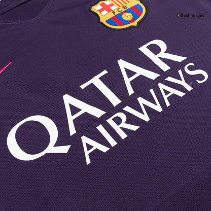 Retro 2016/17 Mens Barcelona Away Jersey