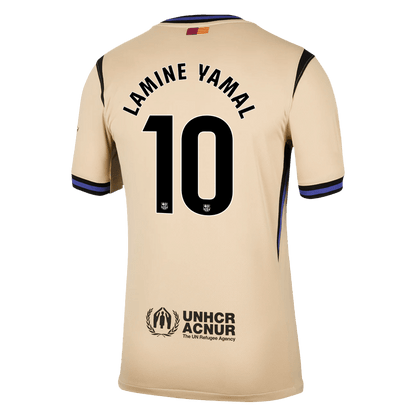LAMINE YAMAL #10 Mens Barcelona Away Jersey 2025/26