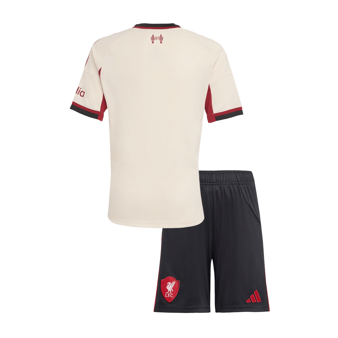 Kids Liverpool Away Kit 2025/26