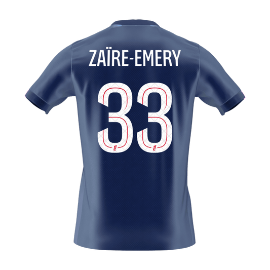 ZAïRE EMERY #33 Mens PSG Home Jersey 2025/26 [PREMIUM]
