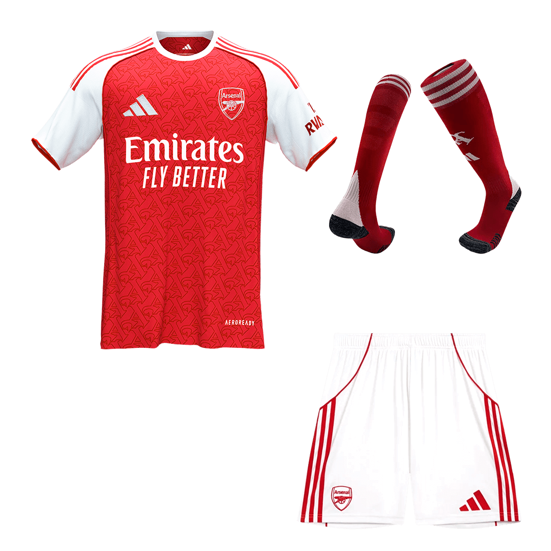 Men's Arsenal Home Full Kit 2025/26 [PREMIUM]
