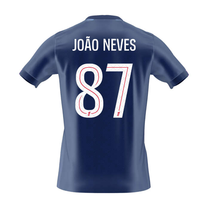 JOÃO NEVES #87 Mens PSG Home Jersey 2025/26 [PREMIUM]