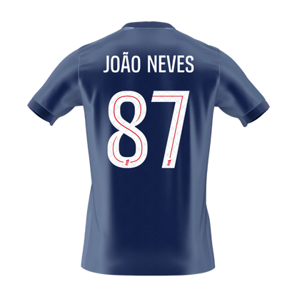 JOÃO NEVES #87 Mens PSG Home Jersey 2025/26 [PREMIUM]