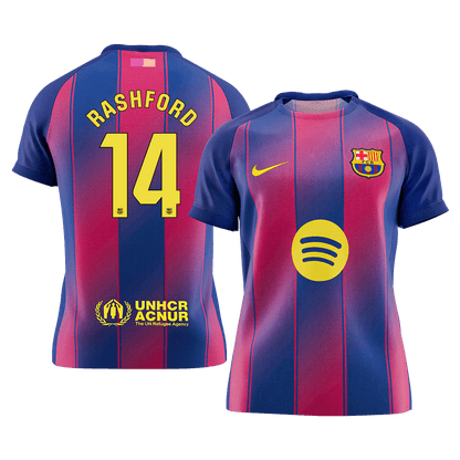 RASHFORD #14 Mens Barcelona Home Jersey 2025/26