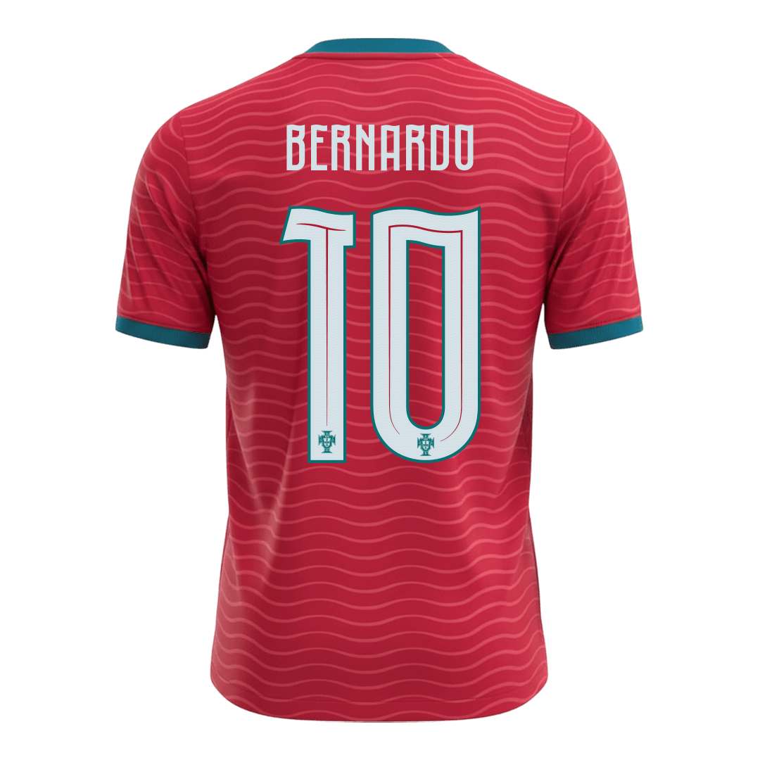 BERNARDO #10 Mens Portugal World Cup Home Jersey 2026