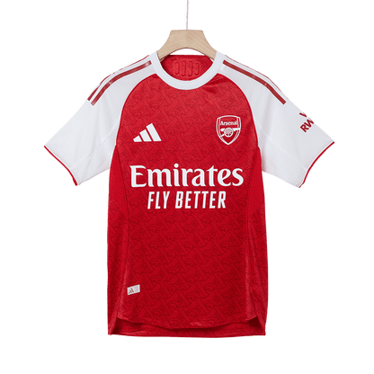 SALIBA #2 Mens Arsenal Home Jersey 2025/26 - Player Version (Slim Fit)