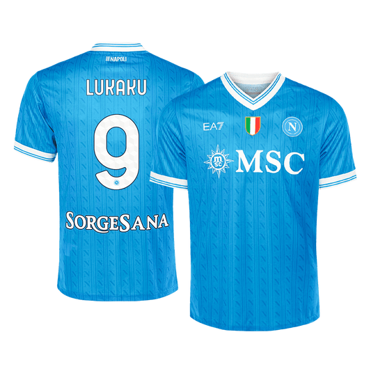 LUKAKU #9 Mens Napoli Home Jersey 2025/26
