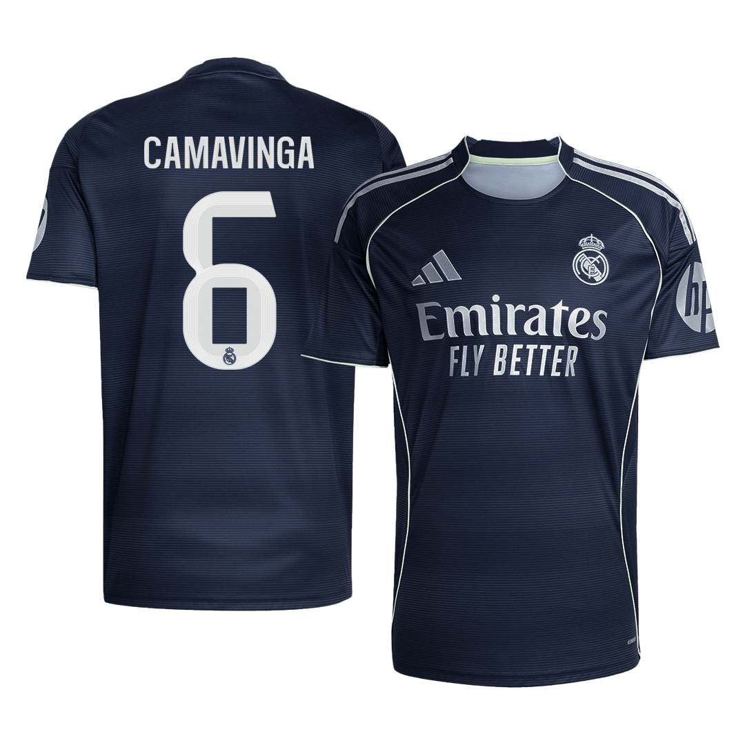 CAMAVINGA #6 Mens Real Madrid Away Jersey 2025/26 [PREMIUM]