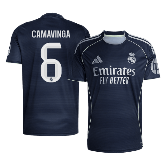 CAMAVINGA #6 Mens Real Madrid Away Jersey 2025/26 [PREMIUM]