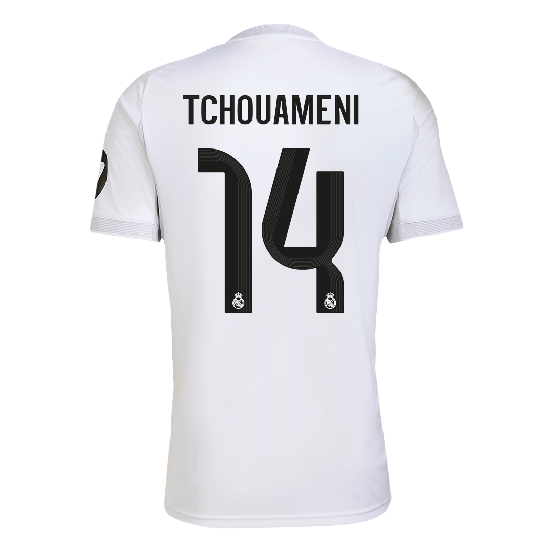 TCHOUAMENI #14 Mens Real Madrid Home Jersey 2025/26